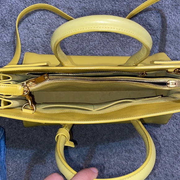 Saint Laurent yellow bag - Picture 7 of 11